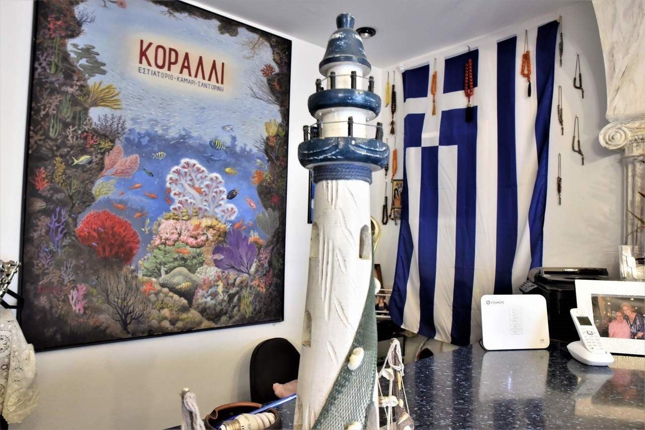 Hotel Koralli Kamári Екстериор снимка